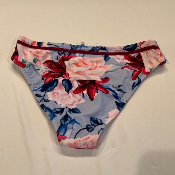Cupshe Bikini Bottoms Flowered NWT’s Size Medium - Picture 5 of 13